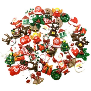 Flatback Cabochons Resin Embellishments for Crafting Case Hair Bows Ornament - Picture 1 of 7