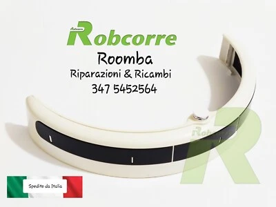 Bumper Bianco Paraurti per IRobot Roomba serie 520 530 534 521 Bumper Sensore - Immagine 1 di 4