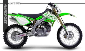 KAWASAKI KLX450R 2007 - 2023 MAXCROSS GRAPHICS KIT DECAL FULL Sticker STD1 - Picture 1 of 3
