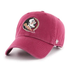 Florida State Seminoles 47 Brand Clean Up Adjustable Hat - Maroon - Picture 1 of 1