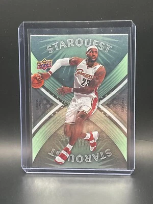 2008-09 Upper Deck First Edition #SQ-17 LeBron James StarQuest Green - Image 1 of 2