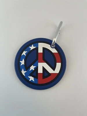 Scotty Cameron EE. UU. Paz Estrellas y Rayas Bandera GALERÍA Poner Disco Bolsa Etiqueta 90248 Foto 1 de 2