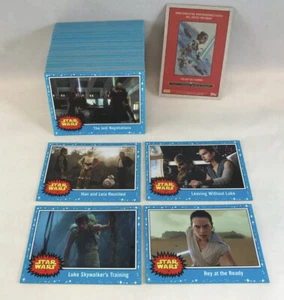 STAR WARS: JOURNEY TO THE RISE OF SKYWALKER - Complete 110 Blue Border Card Set! - Picture 1 of 1