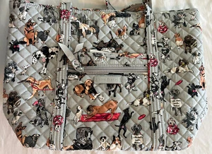 Vera Bradley Best In Show Small Tote Purse Bag Puppy Dog Original Print Exact - Picture 1 of 6