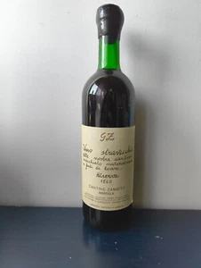 GZ CANTINE ZAMBITO MARSALA VINO STRAVECCHIO RISERVA 1860 VINTAGE MOLTO RARA - Bild 1 von 4