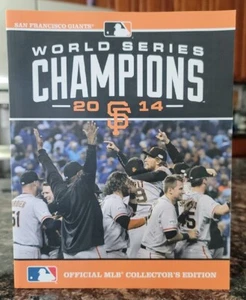 2014 WORLD SERIES CHAMPIONS SAN FRANCISCO GIANTS: By Major League Baseball *NEW* - Picture 1 of 8