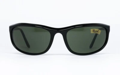 RARE VINTAGE SUNGLASSES PERSOL RATTI 58230 BLACK TERMINATOR 2 NOS SCHWARZENEGGER - Image 1 of 4