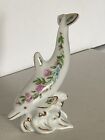 Lenox Floral Dolphine With Gold trimmimg