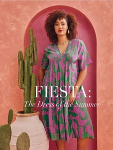 Vestido Taking Shape TS The Fiesta Midi Talla Grande Boho Playa M L XL 2XL 3XL 4XL - Imagen 1 de 6
