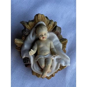 Grandeur Noel Porcelain Baby Jesus Nativity Replacement 4.5inch Figure N0088 EUC - Picture 1 of 7
