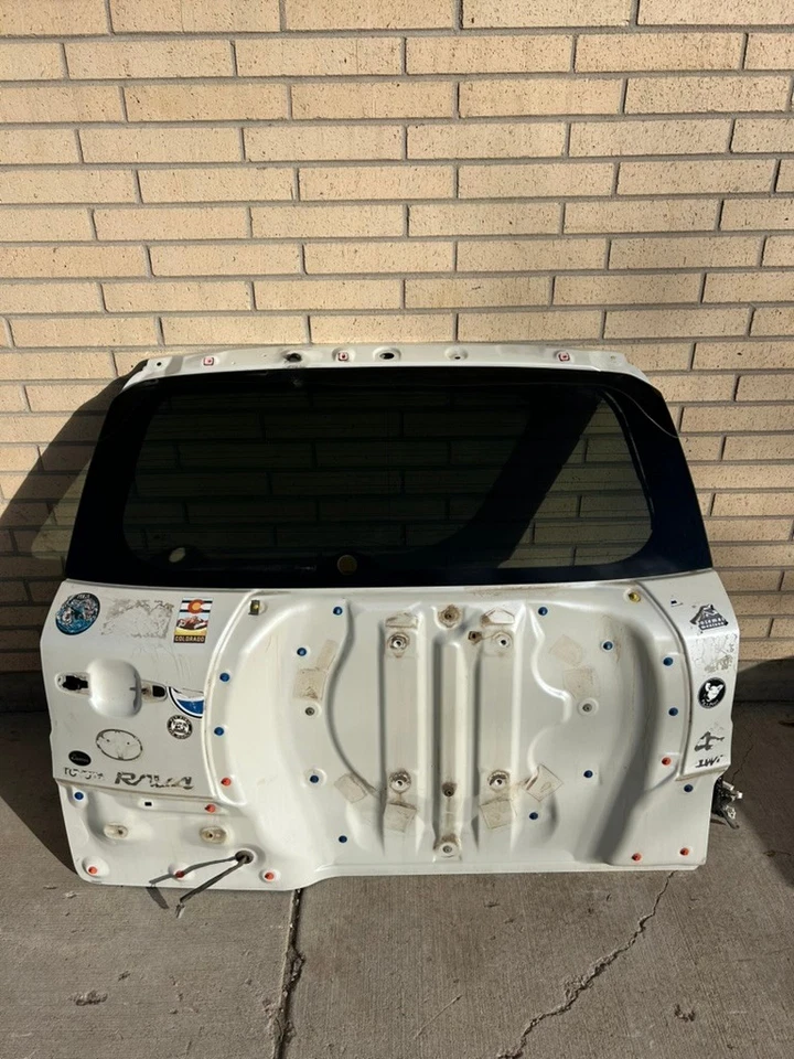 Toyota RAV4 2006-2012 puerta trasera puerta trasera carcasa privacidad tinte blanco  Foto 1 de 4