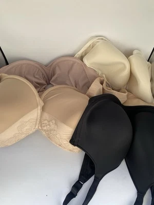 44DD 44DDD 46DDD Bra Lot Of 5 Olga Hsia Secret Treasures Truekind 4XL Nice Shape - Image 1 of 4