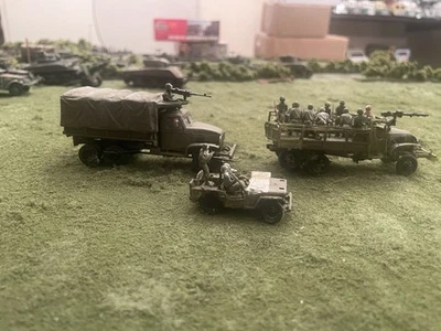 Jeep 1/72 20 mm y 2x camiones EE. UU. SEGUNDA GUERRA MUNDIAL (Box5) Foto 1 de 4