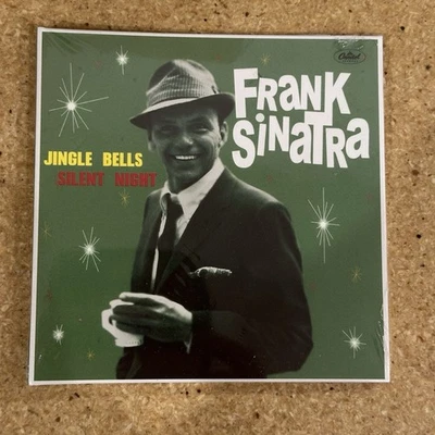 Frank Sinatra - Jingle Bells / Silent Night Limited Red Color 4" Tiny Vinyl - Image 1 of 4
