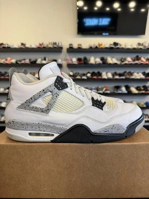 Jordan 4 Retro OG Blanco Cemento 2016 Talla 13 Usado 840606-192 Foto 1 de 4