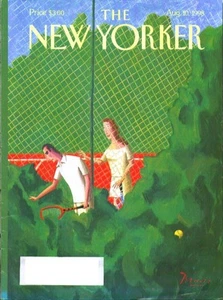 New Yorker Cubierta Benoit Pelota de Tenis Perdida 8/10 1998 - Imagen 1 de 1