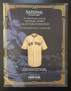 2024 The National Sports Collectors Convention Official Program Guide Book NSCC - Picture 1 of 3
