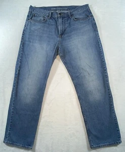 Jeans Old Navy Para Hombre Azul 36x30 Regular Recto Medio Lavado Denim - Imagen 1 de 16
