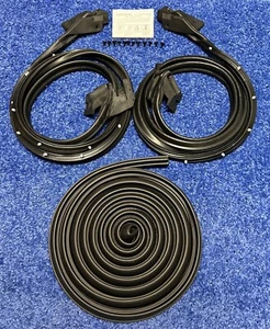 1968-69 Camaro Firebird Weatherstrip Seal Kit 3pc Door & Trunk Coupe Convertible - Picture 1 of 3