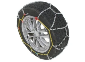 Titan Chain Alloy Snow Tire Chains - Diamond Pattern - Square Link - 1 Pair - Picture 1 of 6