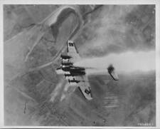 8th Army B17 Flying Fortress airplane flying over Germany during W Old Photo