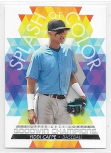 Yiddi Cappe Baseball 2022 Goodwin Champions Splash of Color #116 - Picture 1 of 1