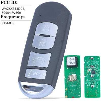 Mando a distancia de proximidad sin llave inteligente para TOYOTA YARIS iA 2017-18 YARIS 17-20 Foto 1 de 4