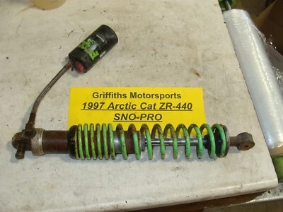 ARCTIC CAT ZR440 1997 sno pro zl amortiguador delantero depósito remoto fabricante de equipos originales B Foto 1 de 4