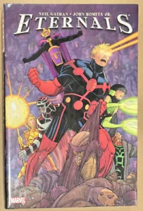 Eternals Neil Gaiman HC Marvel 2007 RARE 1ST Printing FACTORY SEALED NOS - Picture 1 of 5