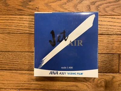 MIB Jet Air ANA A321 Scenic Film Diecast 1:400 Model Airplane Aviation Japan NEW - Image 1 of 3