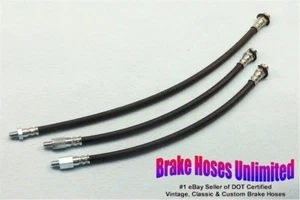 BRAKE HOSE SET Ford Falcon Sedan Delivery 1963 1964, 8 Cyl - Picture 1 of 1