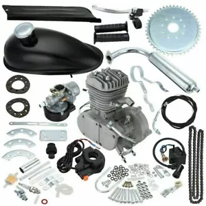 Herramientas de motor de gasolina de 2 tiempos 80cc 6000 rpm para bicicleta bicicleta motorizada - Imagen 1 de 12