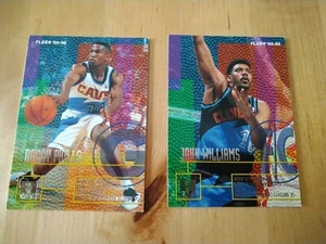 Fleer 95 96 NBA Cleveland Cavaliers 30 32 Trading Cards 2 Karten - Bild 1 von 1