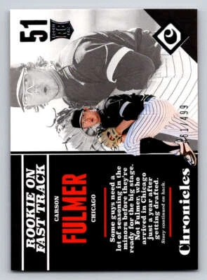 2017 Panini Chronicles #107 Carson Fulmer RC 499 (ref 193716) - Image 1 of 2