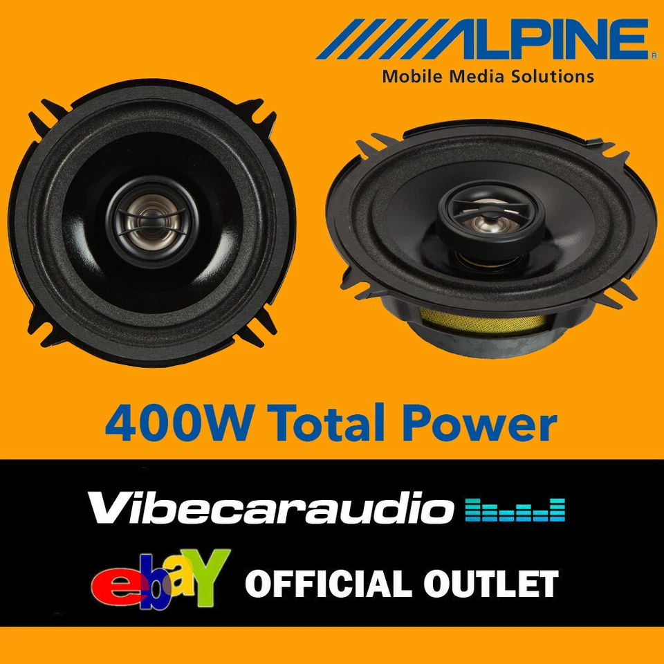 VW Golf Mk2 II 1983-1995 - 13cm 5.25" 5-1/4 Inch Front Door Speakers Upgrade Kit - Image 1 of 1