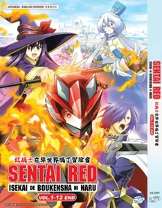ANIME DVD SENTAI RED ISEKAI DE BOUKENSHA NI NARU VOL.1-12END ENG DUB + FREE SHIP - Picture 1 of 5
