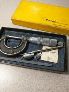 Central Tool Company #12RL 0-1" Micrometer Spindle Lock & Friction Stop - Picture 1 of 4