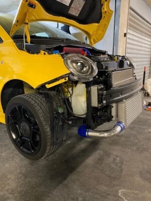 Intercooler maggiorato 500 abarth Bar & Plate 9lt - Abarth 500/595 - Oltre 350cv - Image 1 of 4