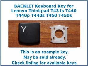 HINTERGRUNDBELEUCHTETE Tastatur SCHLÜSSEL für Lenovo ThinkPad T431s T440p T440s T450 T450s - Bild 1 von 13
