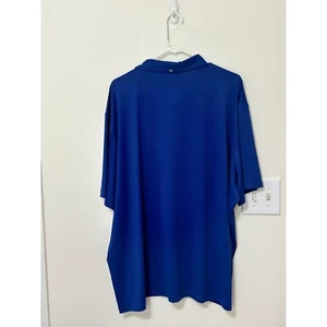 Cutter & Buck Polo Shirt Golf Moisture Wicking Sustainable Blue XXXL NWT - Picture 1 of 5