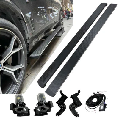 Barra de estribo desplegable Power Side Step apta para Porsche Cayenne 2012-2017 Foto 1 de 4