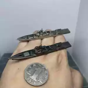 ottone 1/2000 cinese tipo 055 cacciatorpediniere missili guidato assemblaggio nave finito - Foto 1 di 6