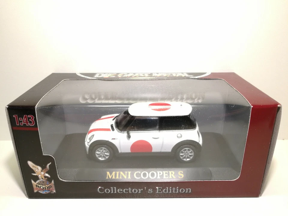 YatMing MINI COOPER S Japan Collector`s Edition 1:43 Weiß / ROT Industriedepot_2 - Bild 1 von 1