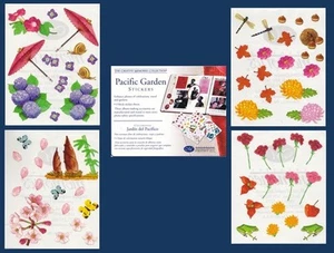 NEW Creative Memories PACIFIC GARDEN Sticker Pack - Picture 1 of 1