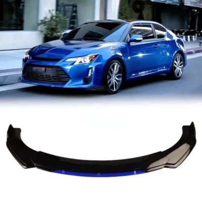 For Scion tC 2005-2016 Front Bumper Lip Splitter Spoiler Body Kit Glossy Blue Foto 1 de 4