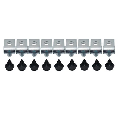 Kit de suporte de braçadeira clipe de linha de combustível sem retorno 1971-76 Chevrolet Impala Caprice 18 peças - Imagem 1 de 4