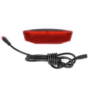 EBike Tail Light, 6V60V LED Warning Light Night Riding Tailight Equipment Wat... - Picture 1 of 9