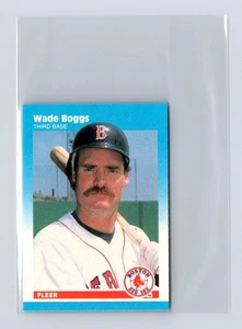 1987 Fleer Classic Miniatures #10 Wade Boggs Boston Red Sox - Picture 1 of 2