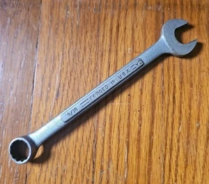 Llave combinada vintage Craftsman 9/16" 12 puntos -V- 44696 - Imagen 1 de 5