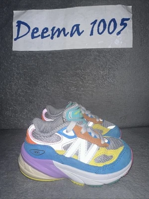 Zapatos deportivos New Balance 990v6 para niños pequeños 'Gelato' IC990DL6 - talla 5 Foto 1 de 4